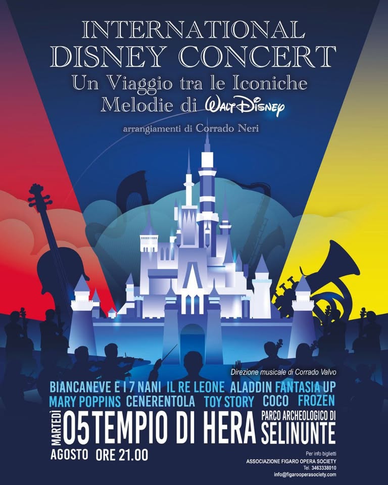 International Disney Concert. Un viaggio tra le iconiche melodie di Walt Disney