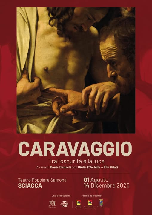 CARAVAGGIO TRA L’OSCURITÀ E LA LUCE – Mostra a Sciacca