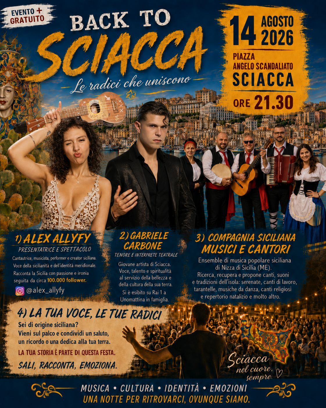 Back to Sciacca – Le radici che uniscono