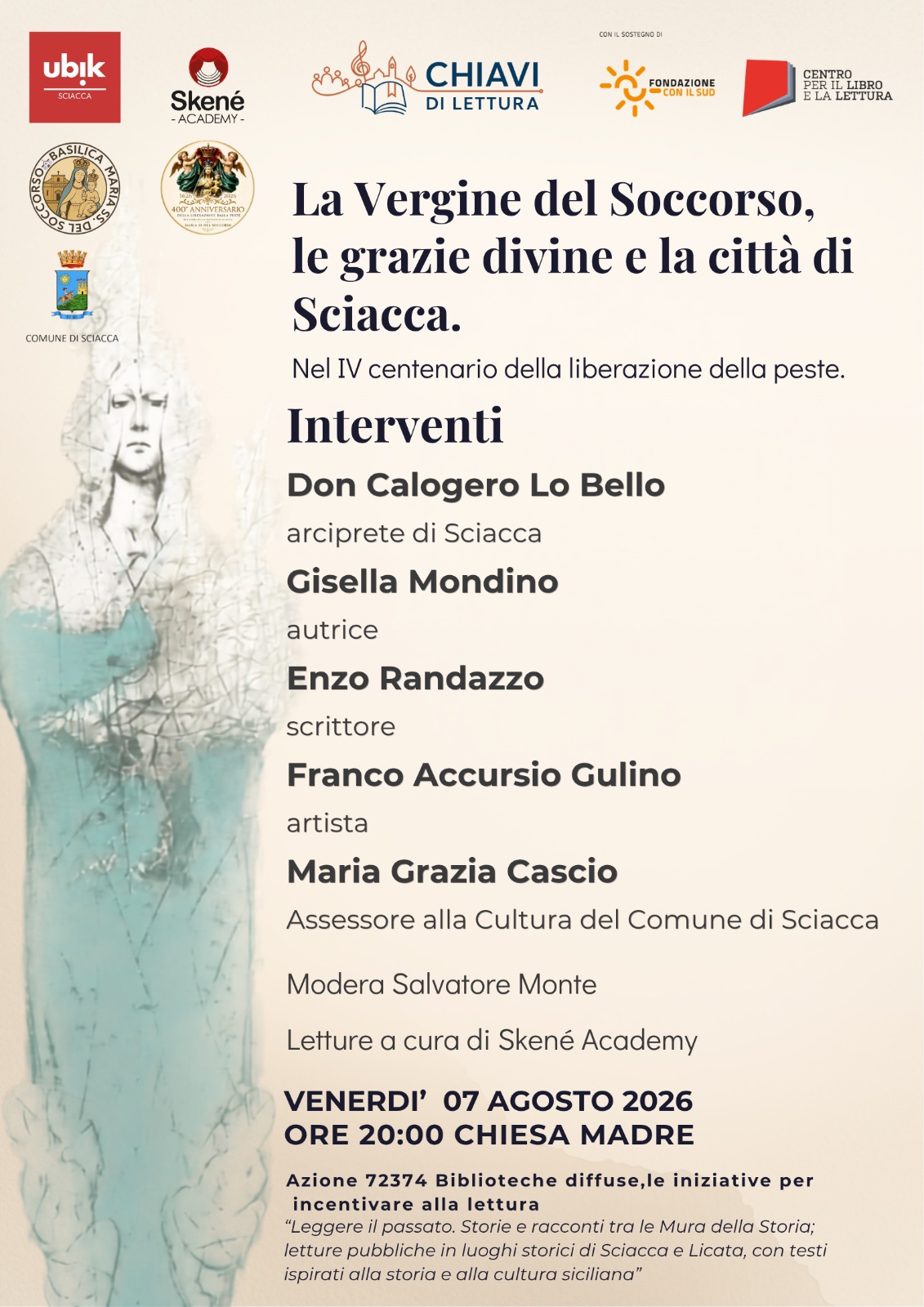 La Vergine del Soccorso, le grazie divine e la città di Sciacca